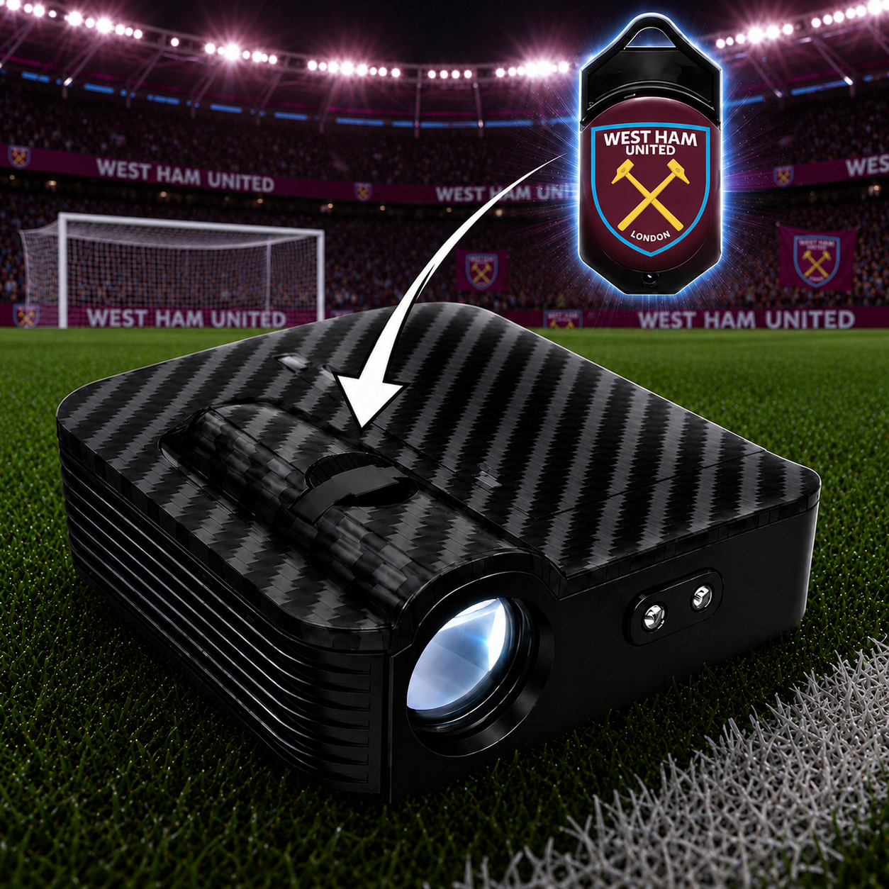 DriveGoal™ Car door projector